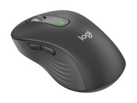 LOGITECH Signature M650 Mouse optical 5 buttons wireless Bluetooth 2.4 GHz Bolt USB receiver graphite