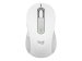 LOGITECH Signature M650 for Business Mouse wireless Bluetooth 2.4 GHz Bolt USB receiver off-white