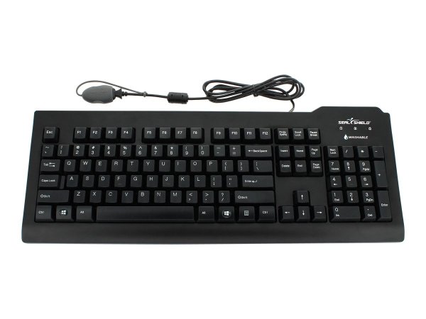 SEAL SHIELD Silver Seal Tastatur USB black SSKSV208DE