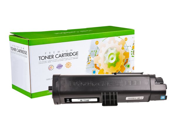 STATIC Toner cartridge compatible with Kyocera TK-1160 black compatible 7.200 pages