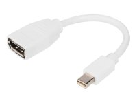 DIGITUS DisplayPort adapter cable mini DP - DPM/F 0,15m...