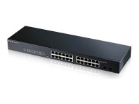 ZYXEL GS1900-24 v2 24-port GbE L2 Smart Switch rackmount fanless