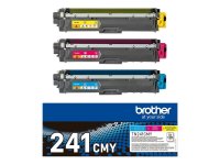 BROTHER TN241C/M/Y rainbow pack multi pack toners C/M/Y...