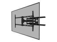 NEOMOUNTS WL40-550BL18 Wallmount Full motion 3 pivots 109,22-190,5cm 43-75Zoll Max 45kg VESA max 800x400 Dist 5,5-71cm Bl