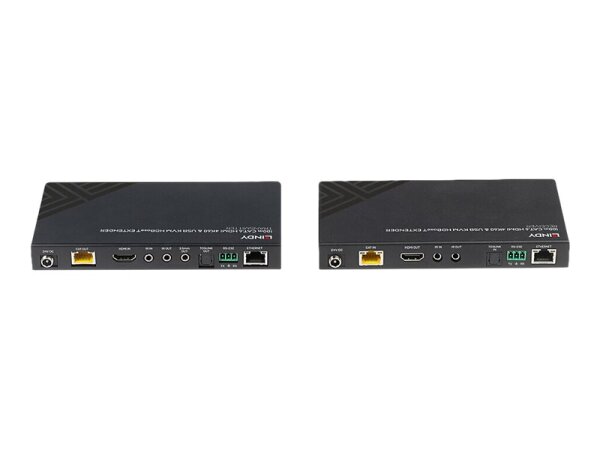 LINDY 100m Cat.6 HDMI 4K60 HDBaseT KVM Extender