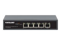 INTELLINET PoE-Powered 5-Port PoE+ Gigabit Switch mit...