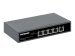 INTELLINET PoE-Powered 5-Port PoE+ Gigabit Switch mit PoE-Passthrough ein PoE++ 4PPoE PD PoE-Port bis 95W vier PSE PoE-Ports bis 65W