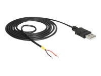 DELOCK Kabel USB 2.0 Typ-A Stecker 2 x offene Kabelenden...