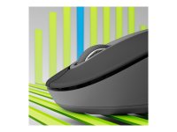 LOGITECH Signature M650 L for Business Mouse right-handed 5 buttons wireless Bluetooth 2.4 GHz Bolt USB receiver