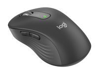 LOGITECH Signature M650 L for Business Mouse right-handed 5 buttons wireless Bluetooth 2.4 GHz Bolt USB receiver