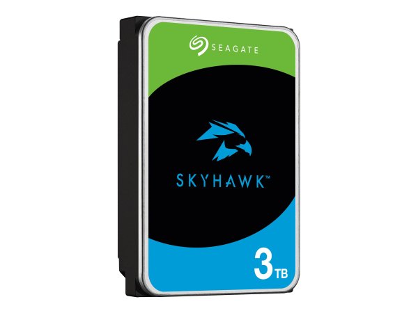 SEAGATE Surveillance Skyhawk 3TB HDD SATA 6Gb/s 256MB cache 8,90cm 3,5Zoll +Rescue