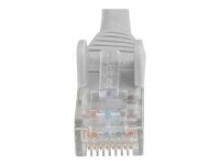 STARTECH.COM StarTech.com 15m LSZH CAT6 Ethernet Cable - 10 Gigabit 100W PoE RJ45 UTP Network Patch Cord Snagless - Grey ETL