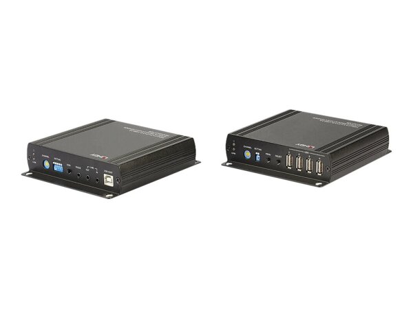 LINDY 140m Cat.6 DVI-D USB Audio & RS232 KVM Extender