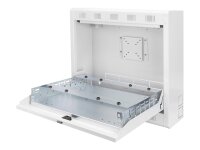 DIGITUS DVR wall mounting cabinet 550x580x160 mm grey RAL...