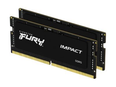 KINGSTON 16GB 4800MT/S DDR5 CL38 SODIMM Kit of 2 FURY Impact