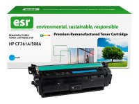 ESR Toner cartridge compatible with HP CF361A cyan...