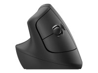 LOGITECH Lift Vertical Ergonomic Mouse Vertical mouse ergonomic left-handed optical 6 buttons wireless Bluetooth 2.4 GHz