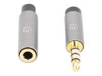 MANHATTAN Audio-Verlängerungskabel Aux 3,5mm Klinke...