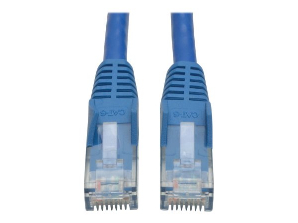 EATON TRIPPLITE Cat6 Gigabit Snagless Molded UTP Ethernet Cable RJ45 M/M Blue 1,52m