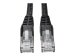 EATON TRIPPLITE Cat6 Gigabit Snagless Molded UTP Ethernet Cable RJ45 M/M Black 4,57m