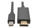 EATON TRIPPLITE Mini DisplayPort to HDMI Active Adapter Cable M/M 1080p 3ft. 0,9m