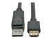 EATON TRIPPLITE DisplayPort 1.2 to HDMI Active Adapter Cable M/M 4K 60 Gripping HDMI Plug HDCP 2.2 6ft. 1,8m