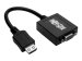 EATON TRIPPLITE HDMI to VGA with Audio Converter Cable Adapter for Ultrabook/Laptop/Desktop PC M/F 15,24cm 6Zoll