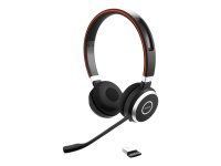 JABRA Evolve 65 SE UC Stereo Headset on-ear Bluetooth...