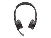 JABRA Evolve 75 SE UC Stereo Headset on-ear Bluetooth...