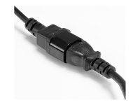 LINDY 1m IEC C14 an IEC C13 Mains Cable