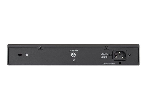 D-LINK DGS-1100-24PV2/E 24-Port Layer2 PoE Gigabit Smart Switch 24x 10/100/1000Mbit/s davon 12x PoE 802.3af/802.3at