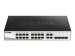 D-LINK DGS-1210-20/E 20-Port Smart+ Managed Gigabit Switch 16x 10/100/1000BASE-T 4x 100/1000 Mbps Combo SFP Slots lüfterlos