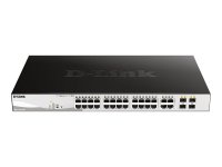 D-LINK DGS-1210-24P/E 24-Port Layer2 PoE Gigabit Smart...