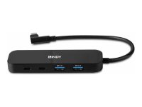 LINDY 4 Port USB 3.2 Gen 2 Typ C Hub