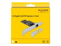 DELOCK PCI Express x1 Karte auf 1 x RJ45 2,5 Gigabit LAN i225