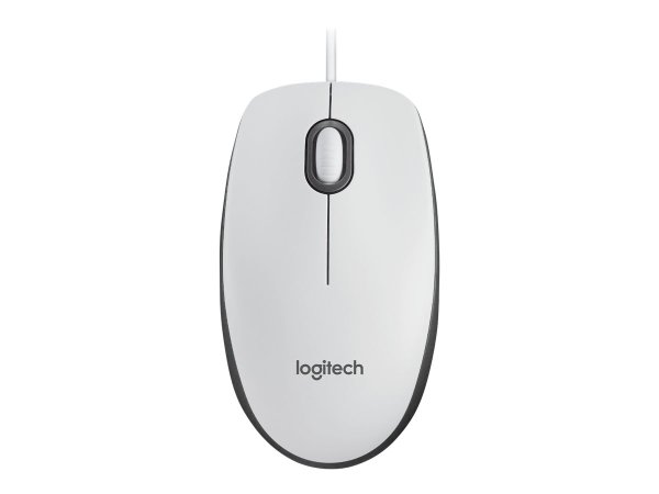 LOGITECH M100 Mouse full size right and left-handed optical 3 buttons wired USB