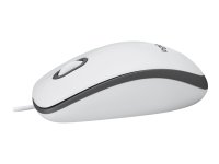 LOGITECH M100 Mouse full size right and left-handed optical 3 buttons wired USB