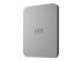 LACIE Mobile Drive HDD USB-C 2TB 6,35cm 2,5Zoll Moon Silver mit USB-C-Kabel