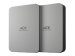 LACIE Mobile Drive HDD USB-C 5TB 6,35cm 2,5Zoll Moon Silver mit USB-C-Kabel