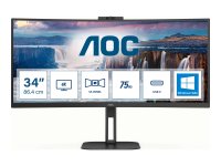 AOC CU34V5CW/BK 86,36cm 34Zoll monitor HDMI DP USB