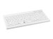 GETT GCQ Cleantype Easy Protect Compact silicone keyboard IP68 waterproof desinfectable 88 keys USB Colour white Layout DE