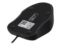 GETT GCQ PrimeMouse Silikon Maus Scrollfunktion IP68 wasserdicht desinfizierbar optisch USB Farbe schwarz