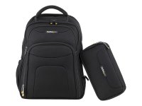 STARTECH.COM 43,94cm 17,3Zoll Laptop Rucksack mit abnehmbarer Zubehörtasche - Ergonomischer IT Rucksack für IT Techniker/Profi