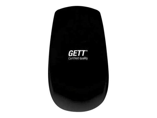 GETT GCQ Silikon Maus Scrollfunktion kabellos Funk 2,4MHz IP65 desinfizierbar optisch USB Farbe weiss