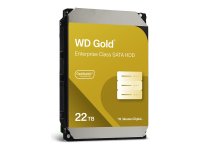 WD Gold Enterprise Class 22TB SATA 6Gb/s HDD 8,89cm 3,5Zoll internal 7200Rpm 512MB Cache 24x7 Bulk