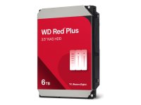 WD Red Plus 6TB SATA 6Gb/s 8,9cm 3,5Zoll 258MB cache internal HDD Bulk