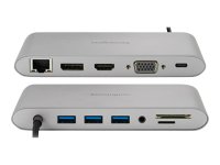 KENSINGTON UH1440P Mobile USB-C 8-in-1 Dockingstation