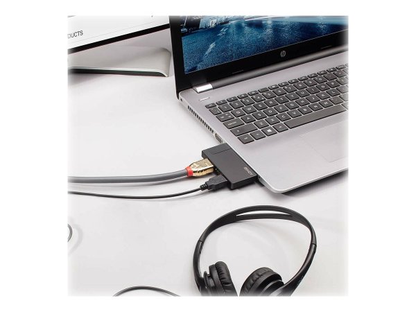 LINDY DST-Micro USB C Laptop Micro Dockingstation