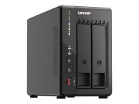 QNAP TS-253E-8G 2-bay desktop NAS Intel Celeron J6412 4C 2.0GHz burst 2.6GHz onboard 8GB RAM 2xHDMI 1.4b 2xM.2 2280 PCIe slots