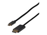 TECHLY USB 3.2 DP 1.2 Adapterkabel USB Typ-C Stecker -...